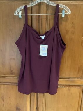 New LuLaRoe plum color cami size 2x